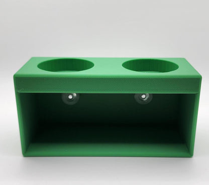 Reptile Food Bowl Hide with Suction cups and 4 1/2 oz bowls