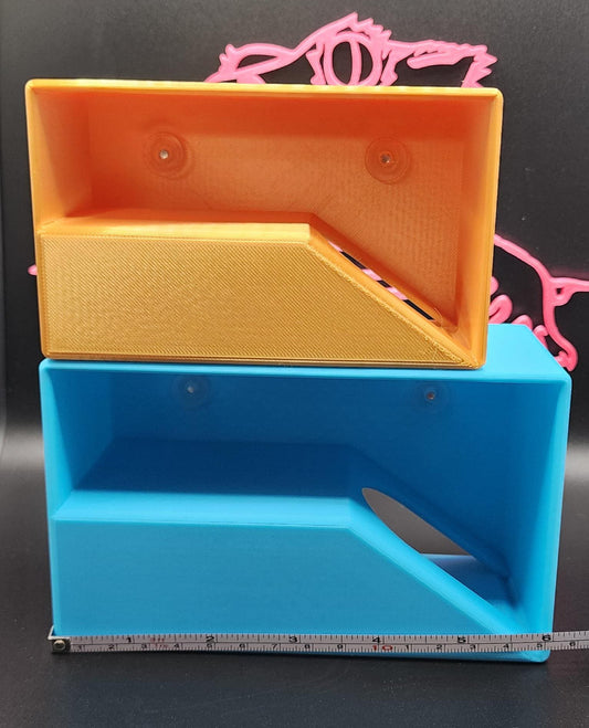 3D Printed Crested Gecko Hide Ledge: Suction Cup Mount